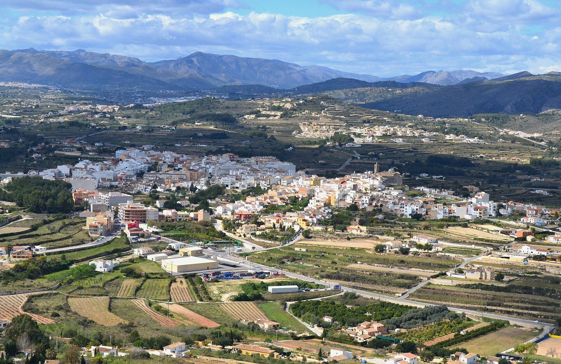 The area around Benitachell